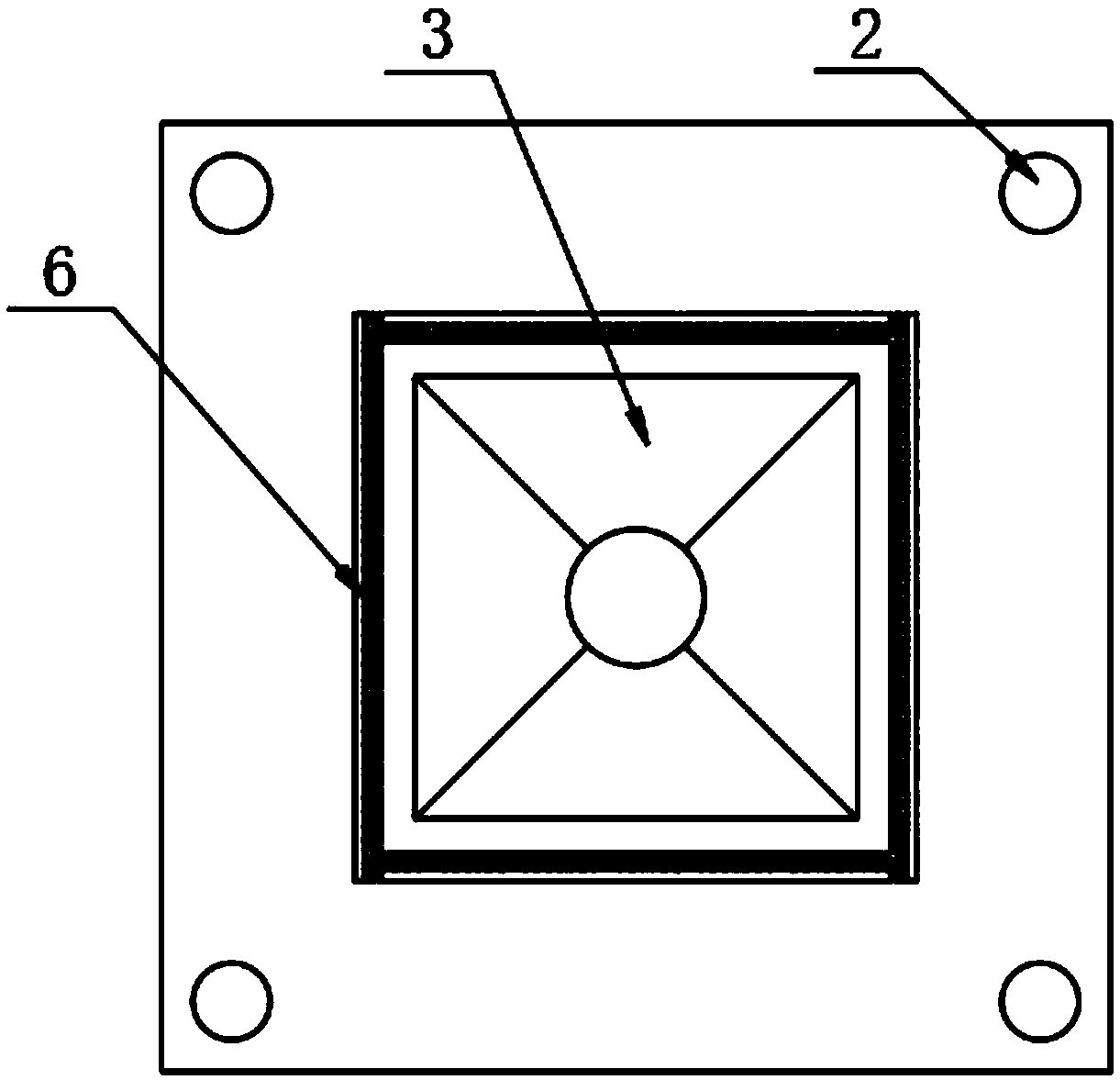 Lampshade stamping die