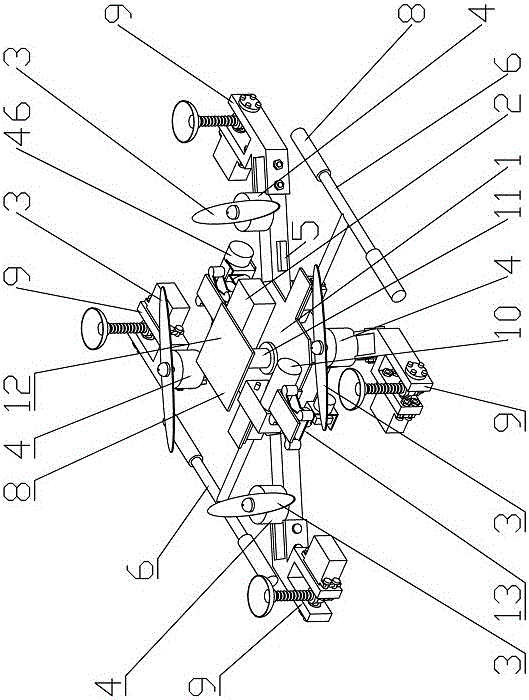 Intelligent flying robot that can inhabit walls with different inclination angles