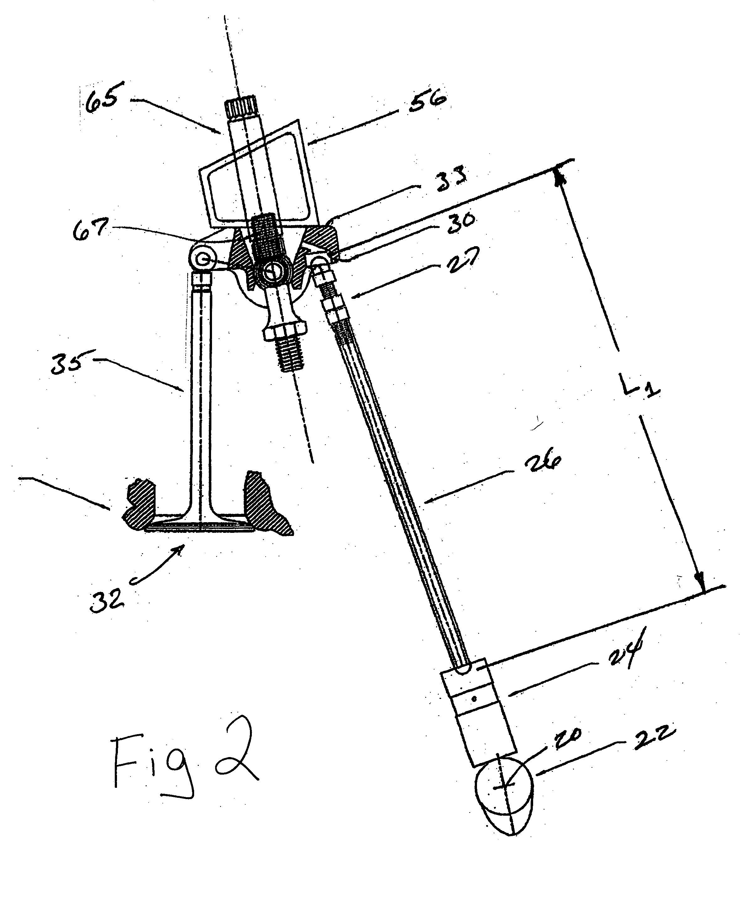 Valve train adjustment tool and method