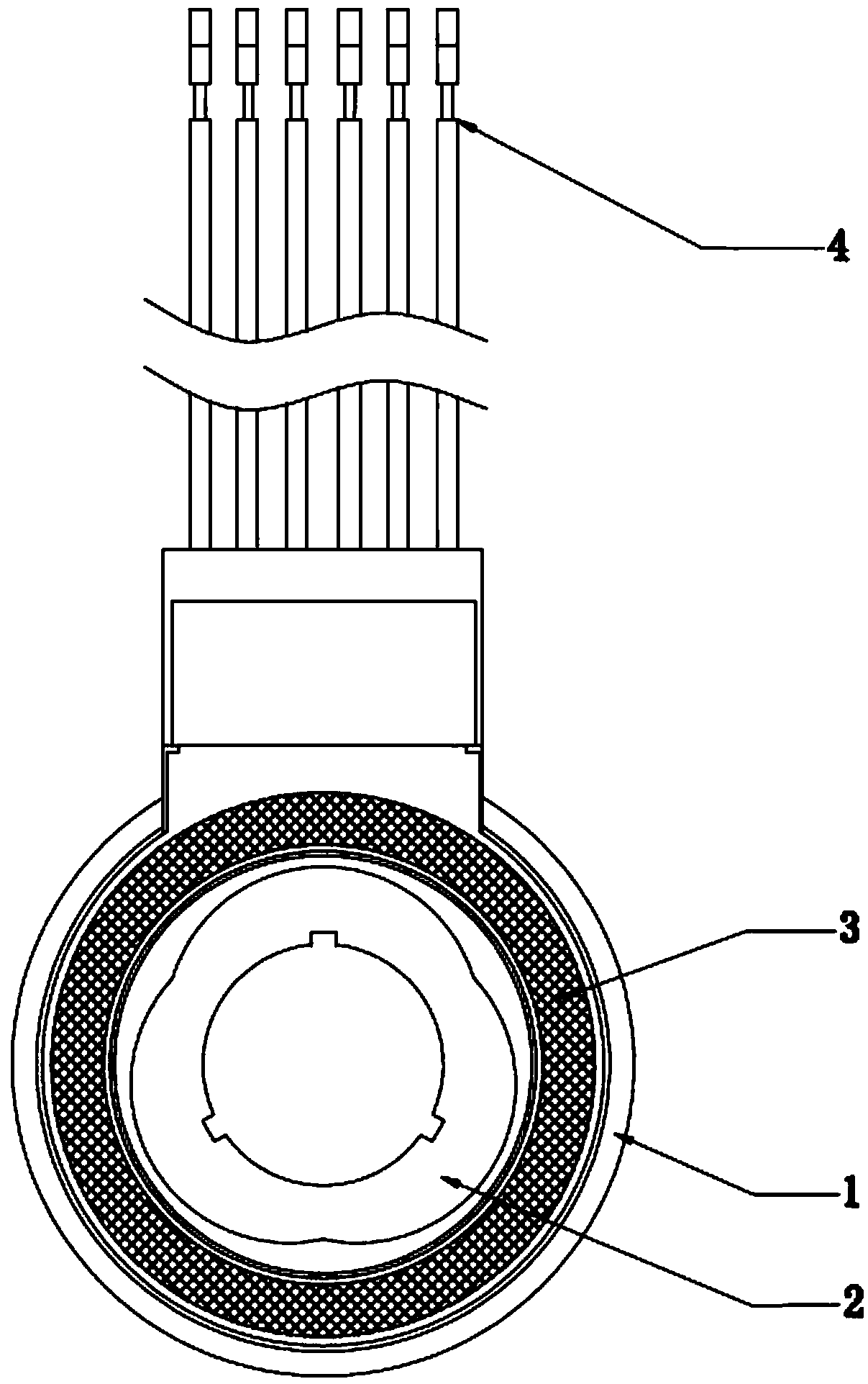 Control method, system and device for brushless DC permanent magnet motor of intelligent washing machine