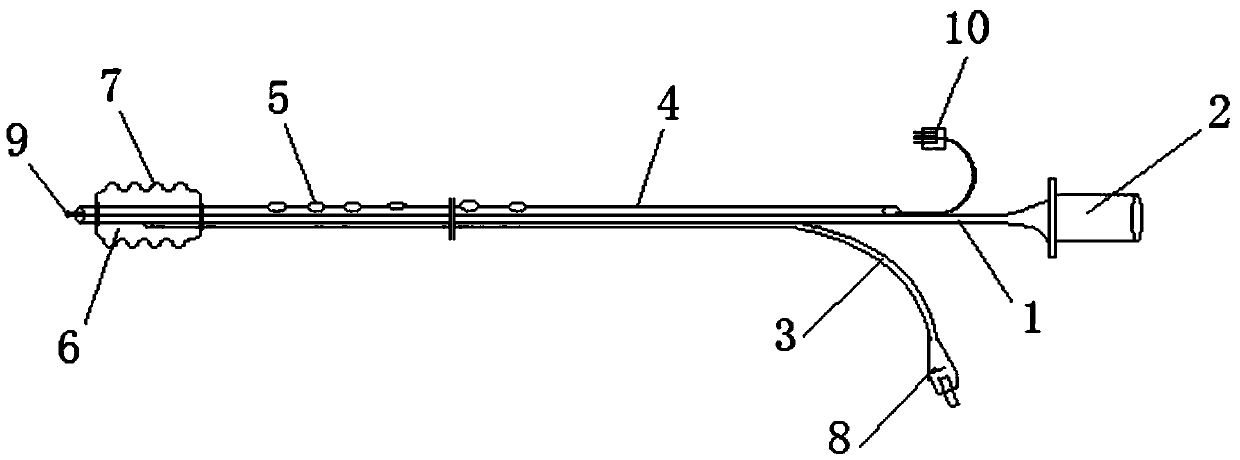 Dual-cavity capsule dilator with electrocoagulation function