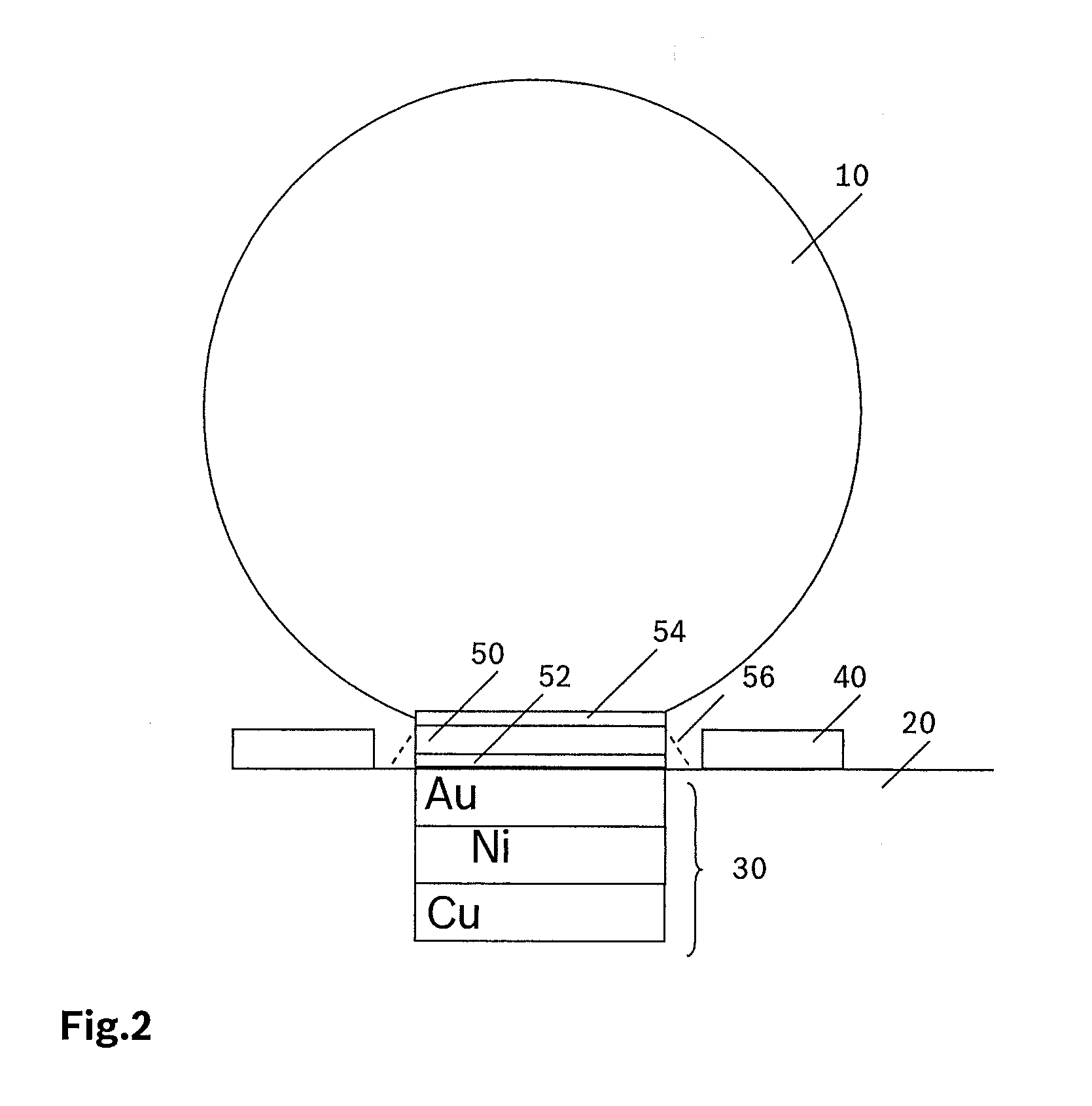 Solder ball device, housing having a solder ball device and production process for a solder ball device