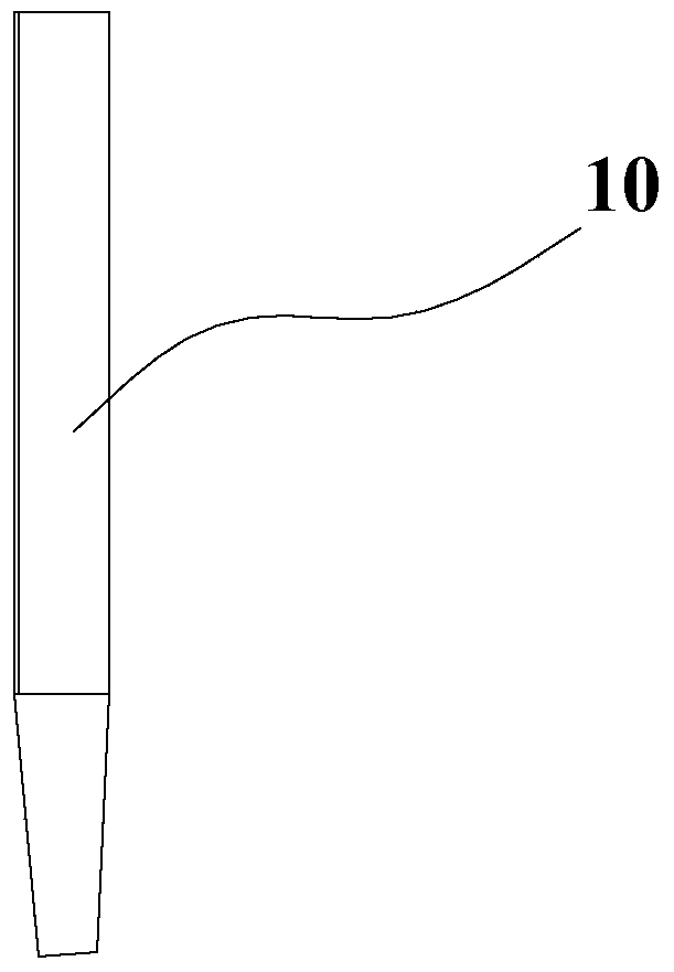 Defrosting structure and air conditioner with defrosting structure