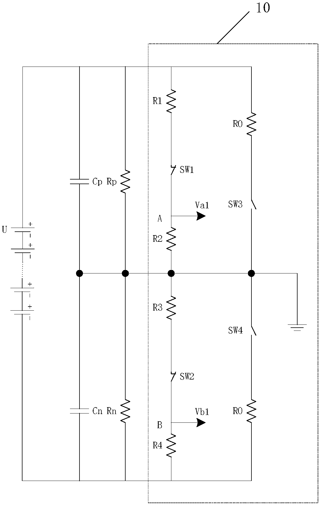 Insulation fault detection method and control device