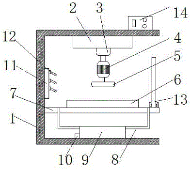 Polishing machine capable of recycling metal debris