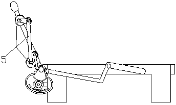 A human body sub-health state decompression traction device