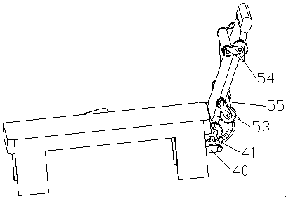 A human body sub-health state decompression traction device