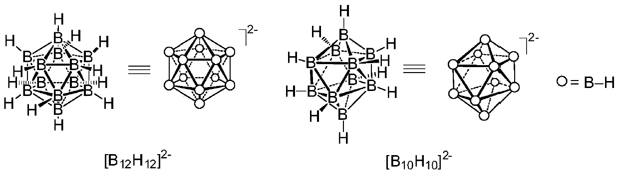 A kind of borane anion supramolecular organic framework material and its preparation method and application