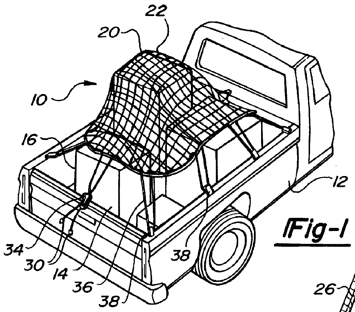 Cargo retaining device