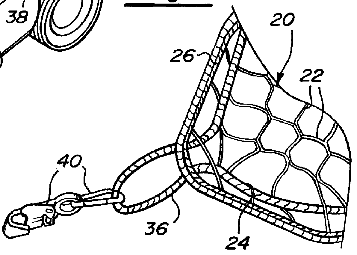 Cargo retaining device