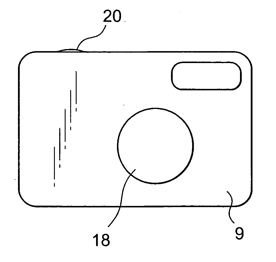 Camera housing