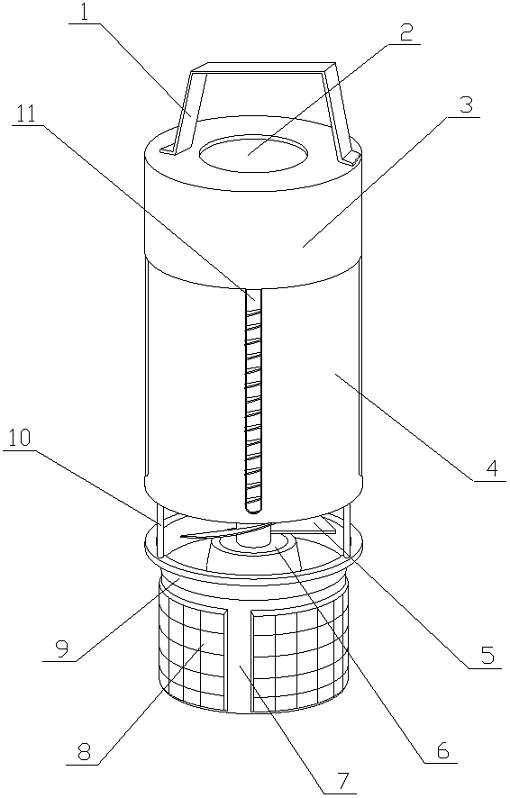 Fly trap for food processing