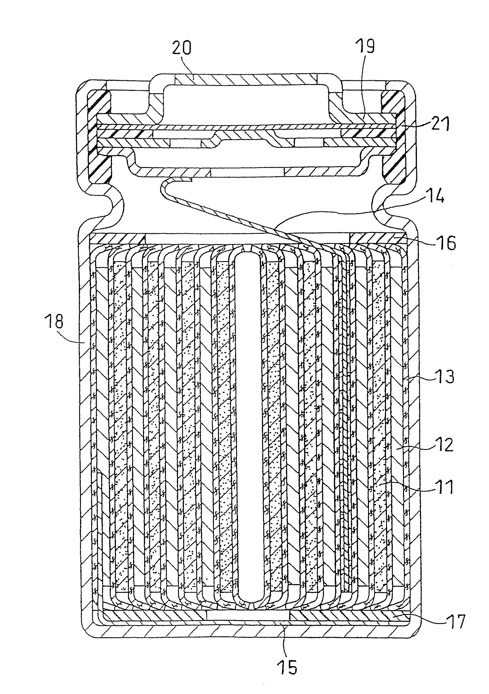 Non-aqueous electrolyte secondary battery