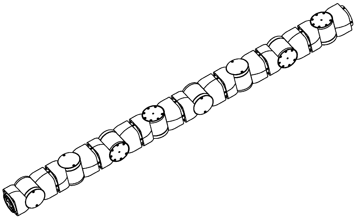 A Modular Reconfigurable Snake Robot