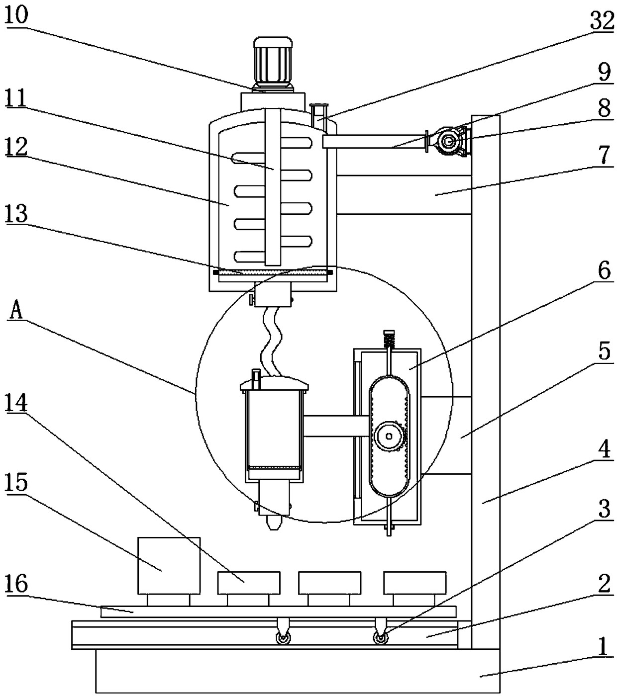 Inspection method and device of food harmful substances