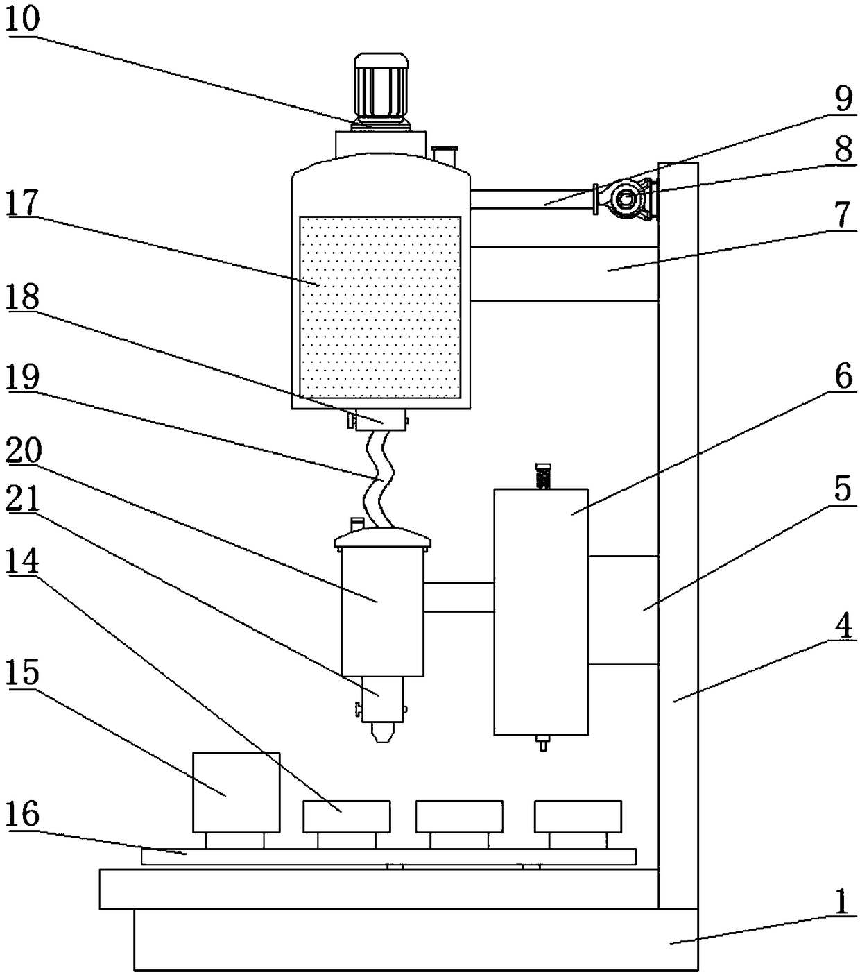 Inspection method and device of food harmful substances