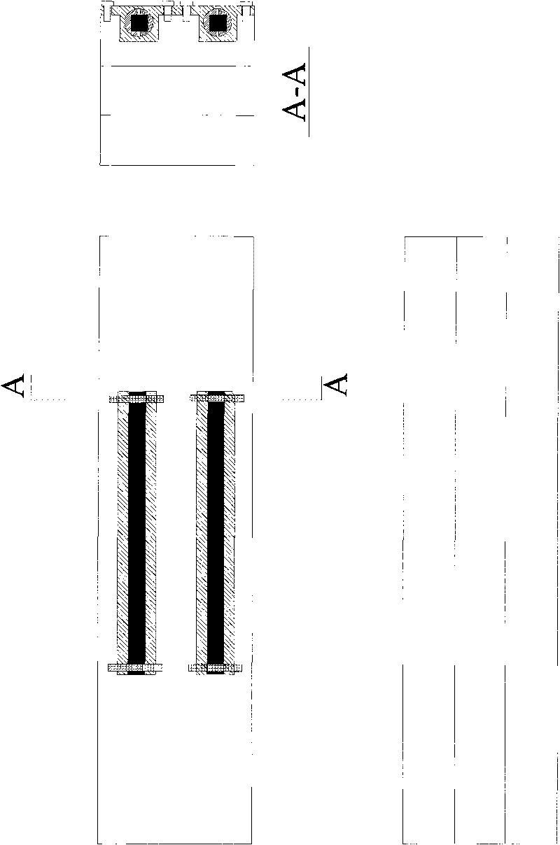 Anchor device for end part of pultruded fiber reinforced resin rod