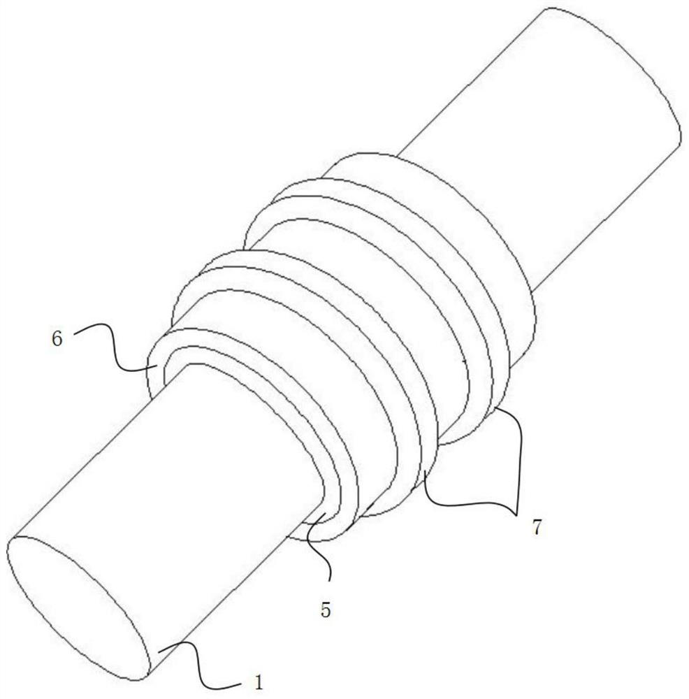 Novel underwater pipeline leakage rapid repair construction method