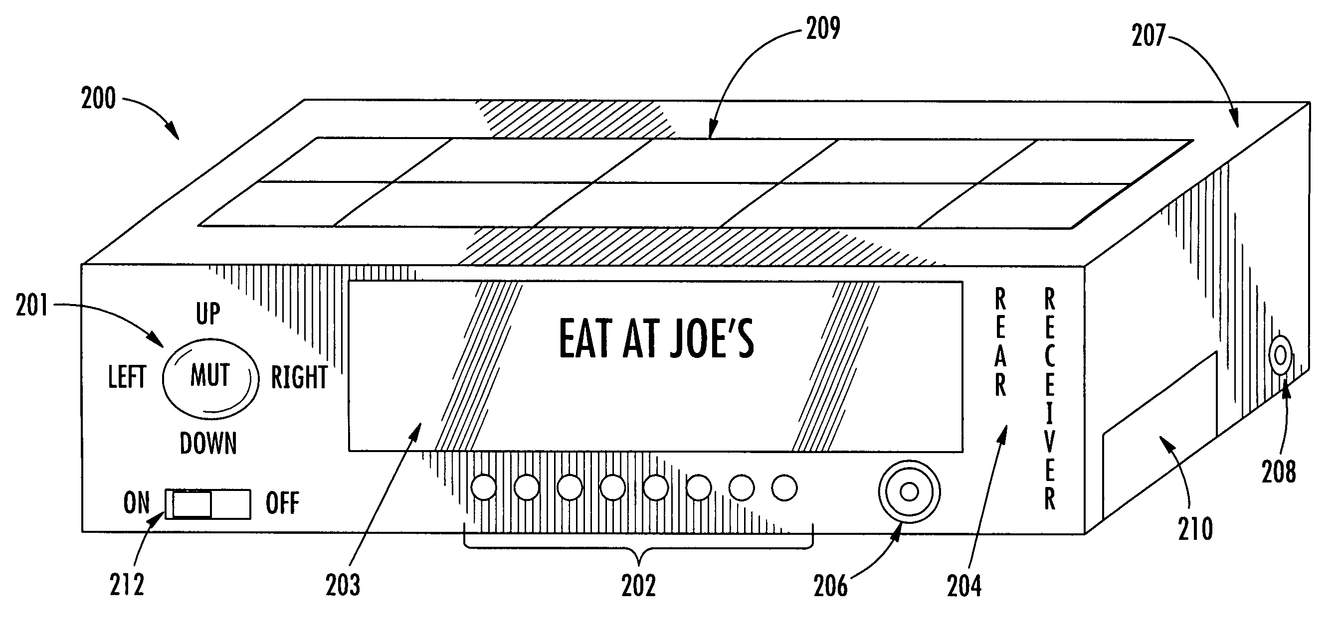 Advertising system and method of use