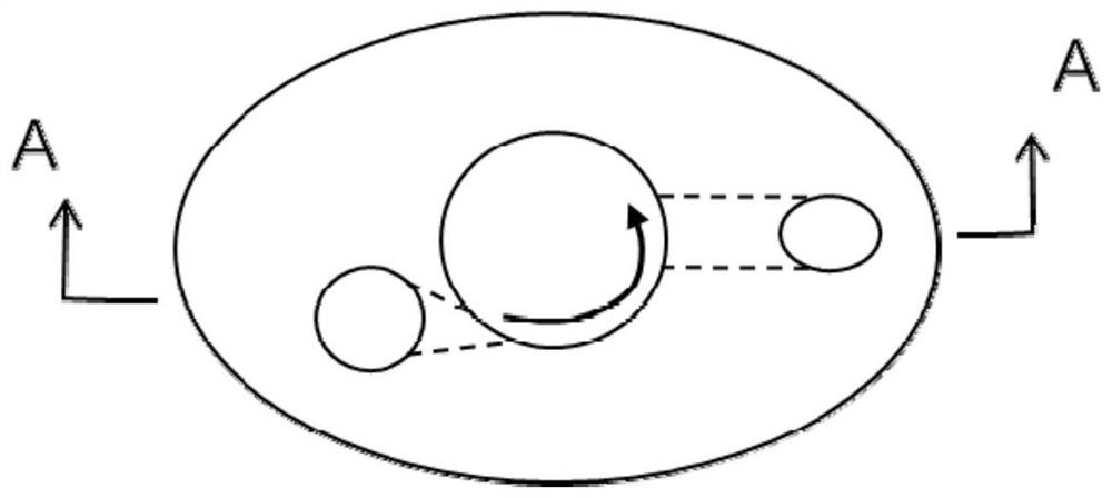 Fuel and air separation active control type ignition chamber system