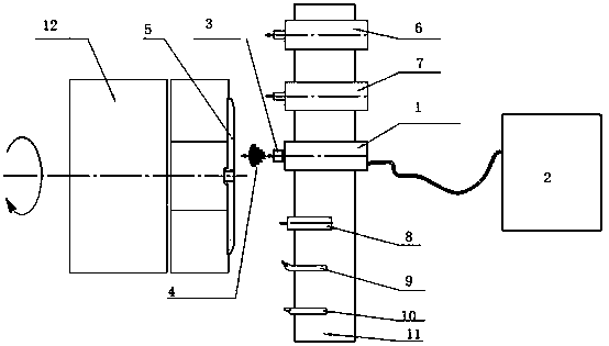 A kind of cucr contact surface finish processing equipment and processing method thereof