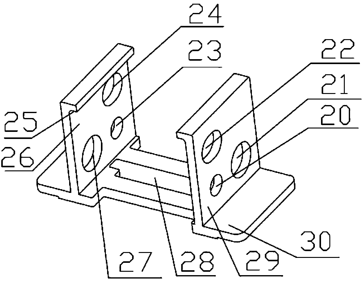 Double-finger double-driving translation clamping type flexible grip and control method