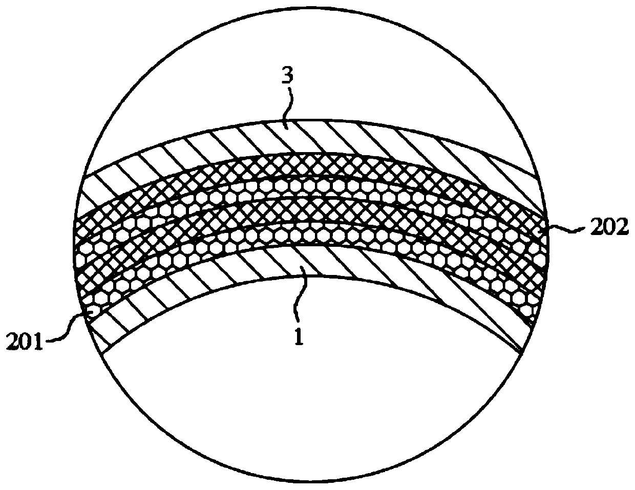 Bamboo-hemp winding composite pressure pipe and preparation method thereof