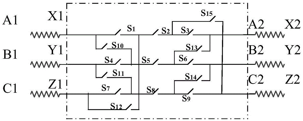 A multi-phase permanent magnet motor speed control system and its speed control method based on phase switching