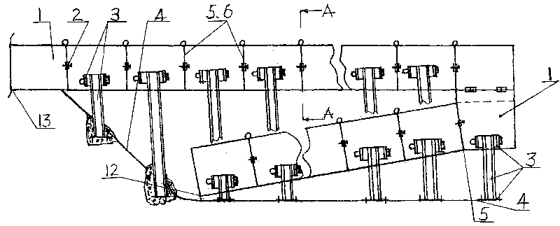 Anadromous fish pass channel for Gymnocypris przewalskii