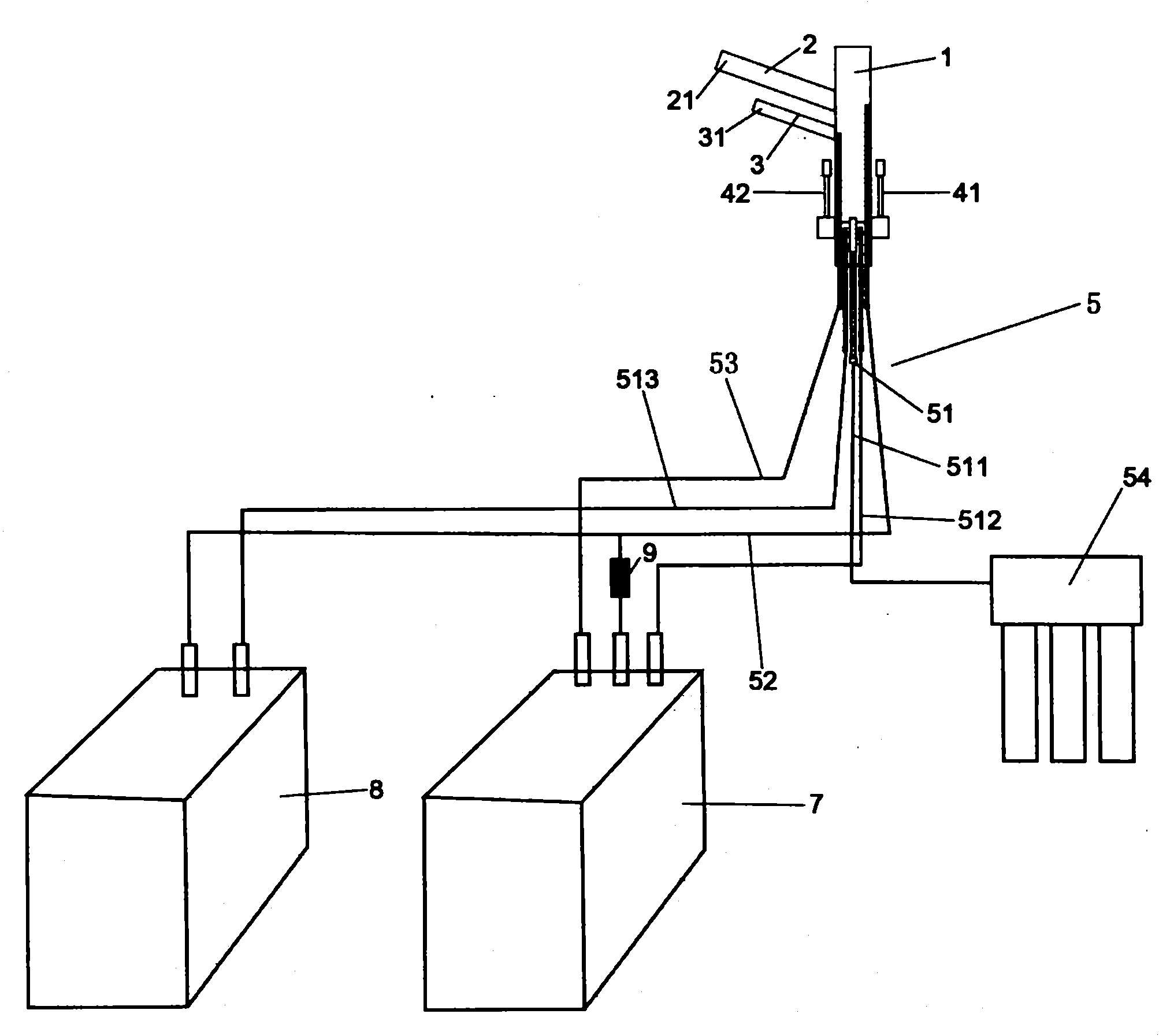 Tap structure for water ionizer