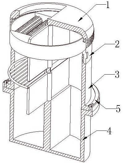 Household garbage crushing and recycling device