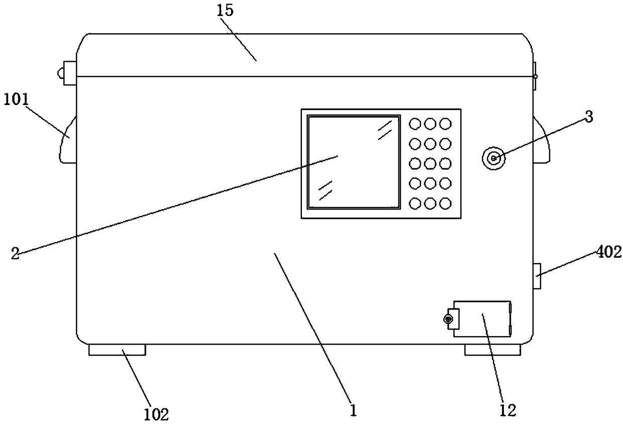 Monitoring type transport box special for vaccine medicine