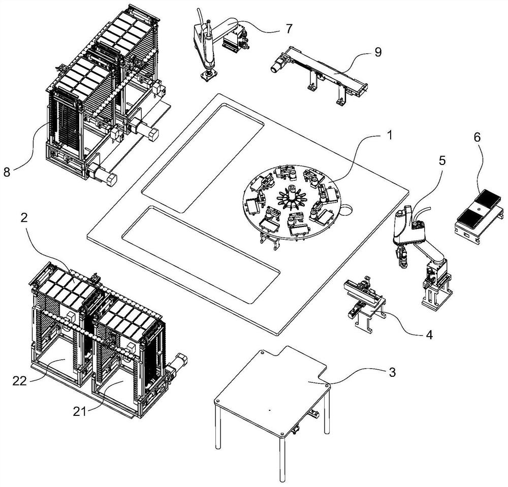 Camera module assembling equipment and assembling process thereof