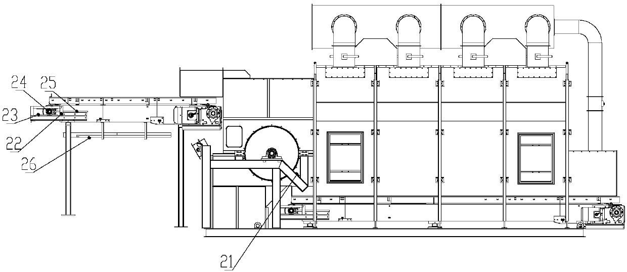 Sorting device and technical method before incineration treatment of urban household garbage