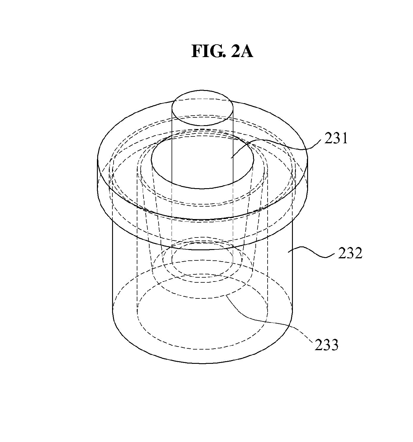 Structure of vacuum insulator with assembly reciprocating support