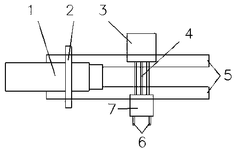 Online induction heating and shallow hardening process after outer thread processing of pipe end