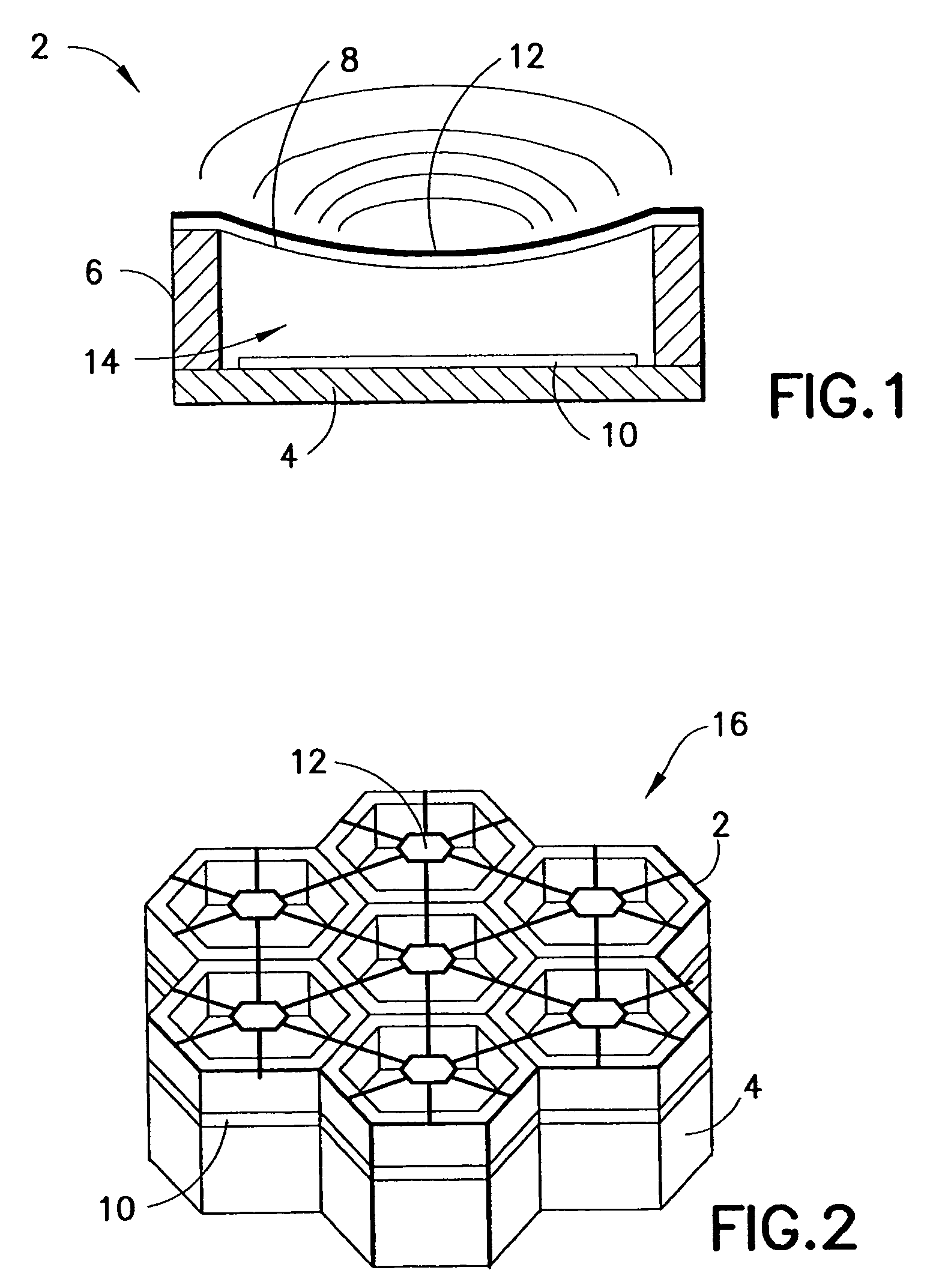 Integrated interface electronics for reconfigurable sensor array