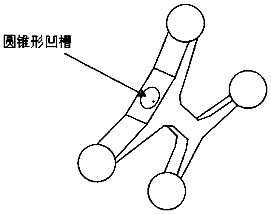 Dynamic tool tip position calibration method and system based on optical locator, medium and equipment