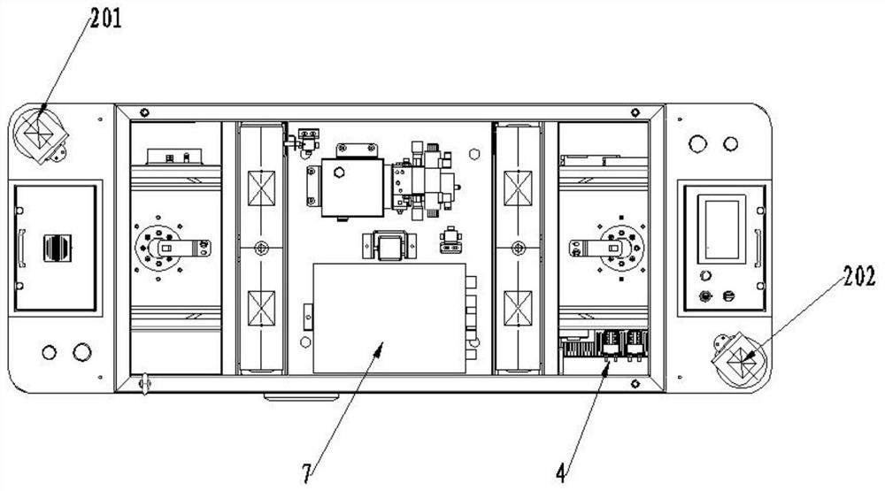 Positioning method integrating laser SLAM and two-dimensional code navigation and carrying platform