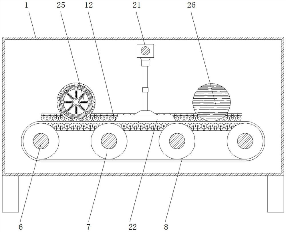 Device capable of flattening and finishing cloth