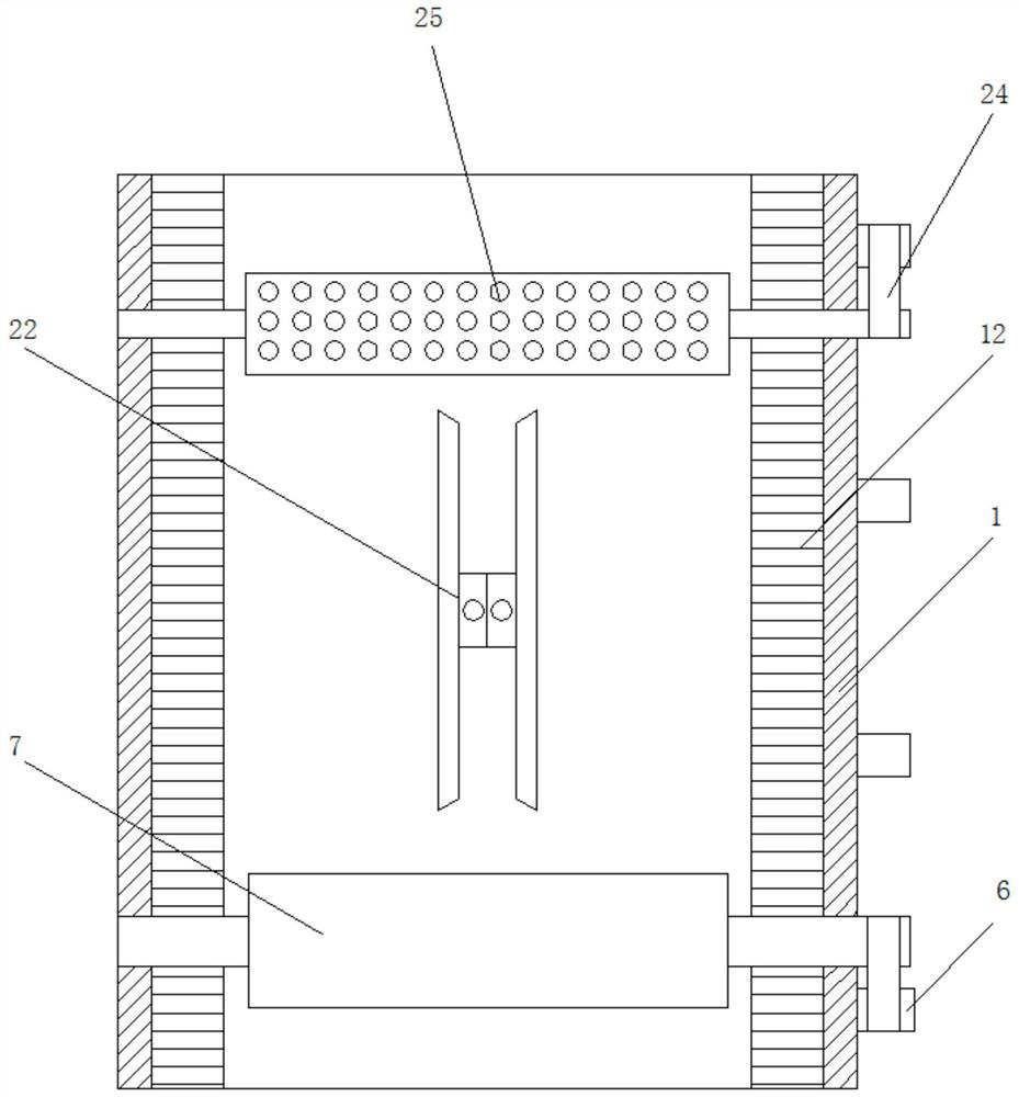 Device capable of flattening and finishing cloth