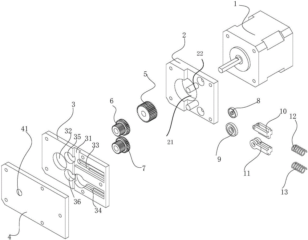 Novel wire feeding machine achieving automatic material replacing and continuous printing of material breakage