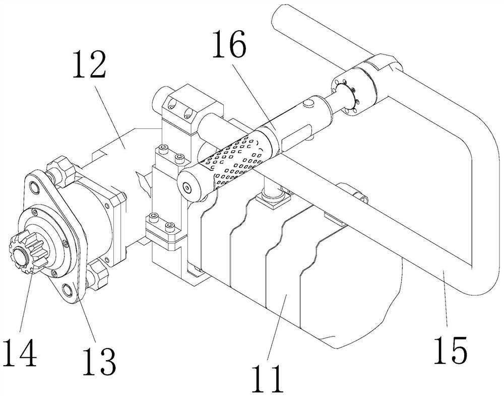 Flywheel housing coaxiality measuring device