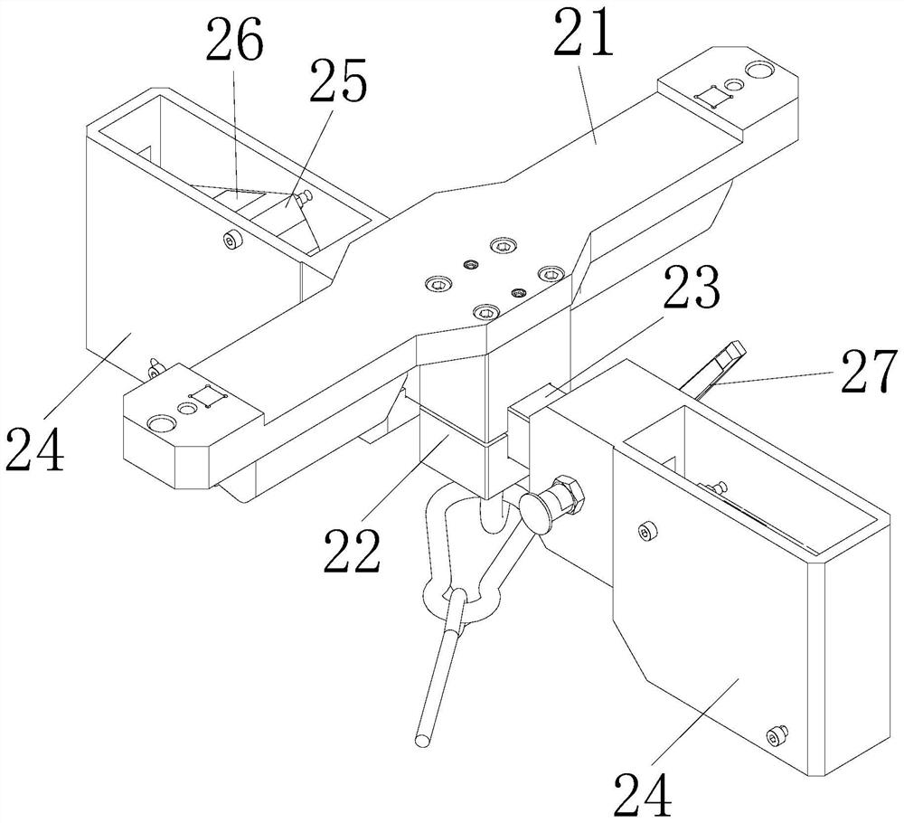 Flywheel housing coaxiality measuring device