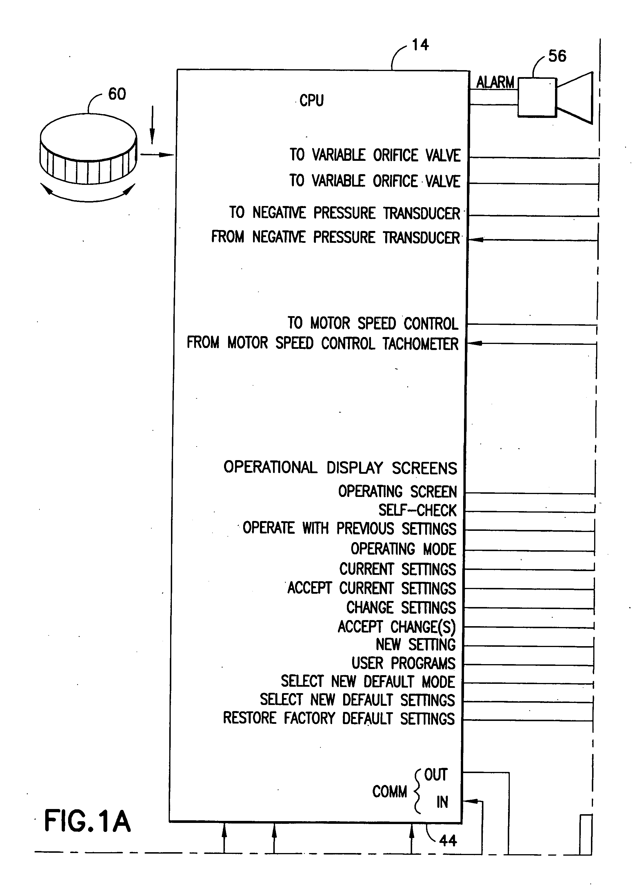 Digitally controlled aspirator