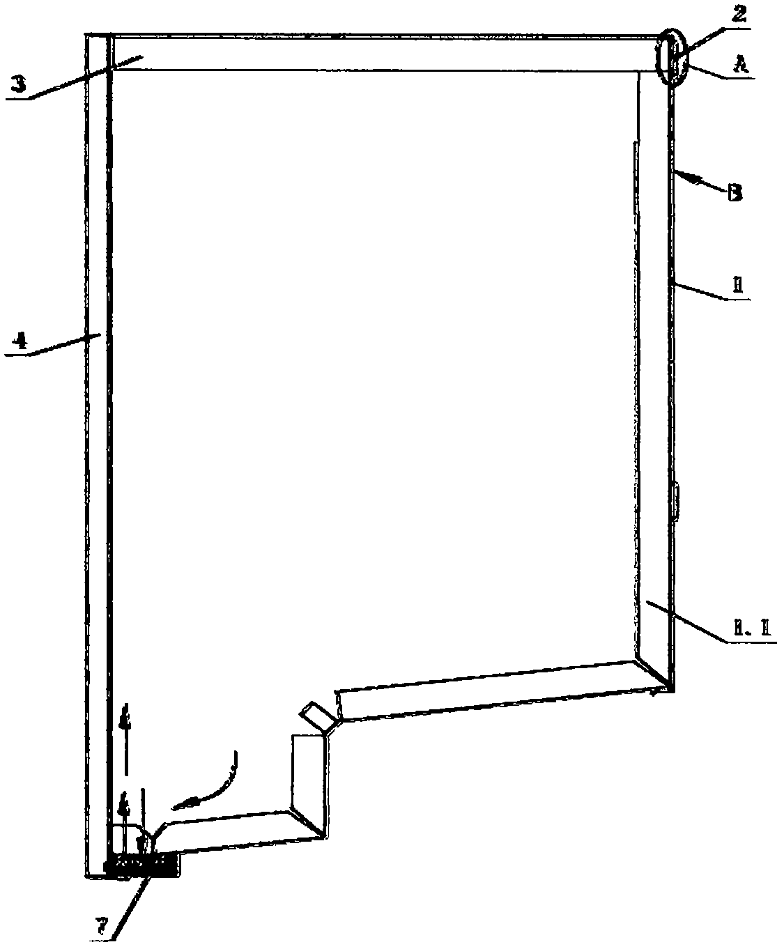 Medium-pressure air-insulated sealed switch cabinet