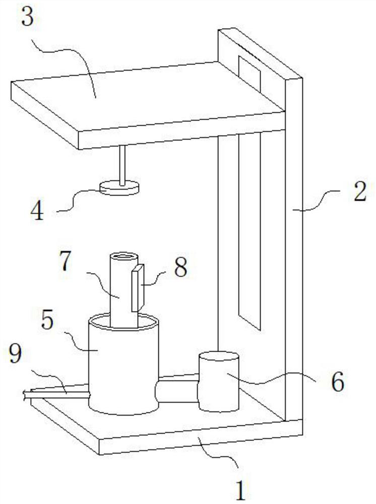 Container bag interior cleaning machine