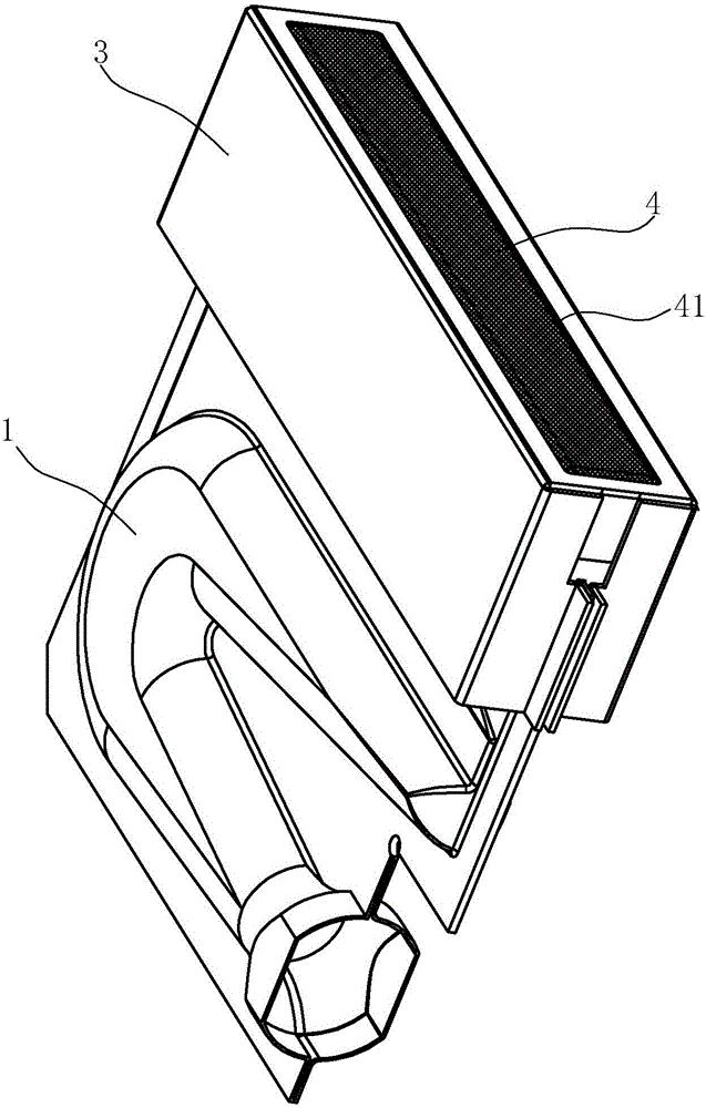 Combustor used for gas water heater