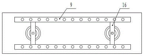 Thread stand of waistband extension machine