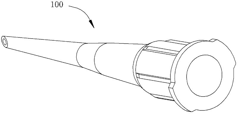 Ink nozzle preparation method